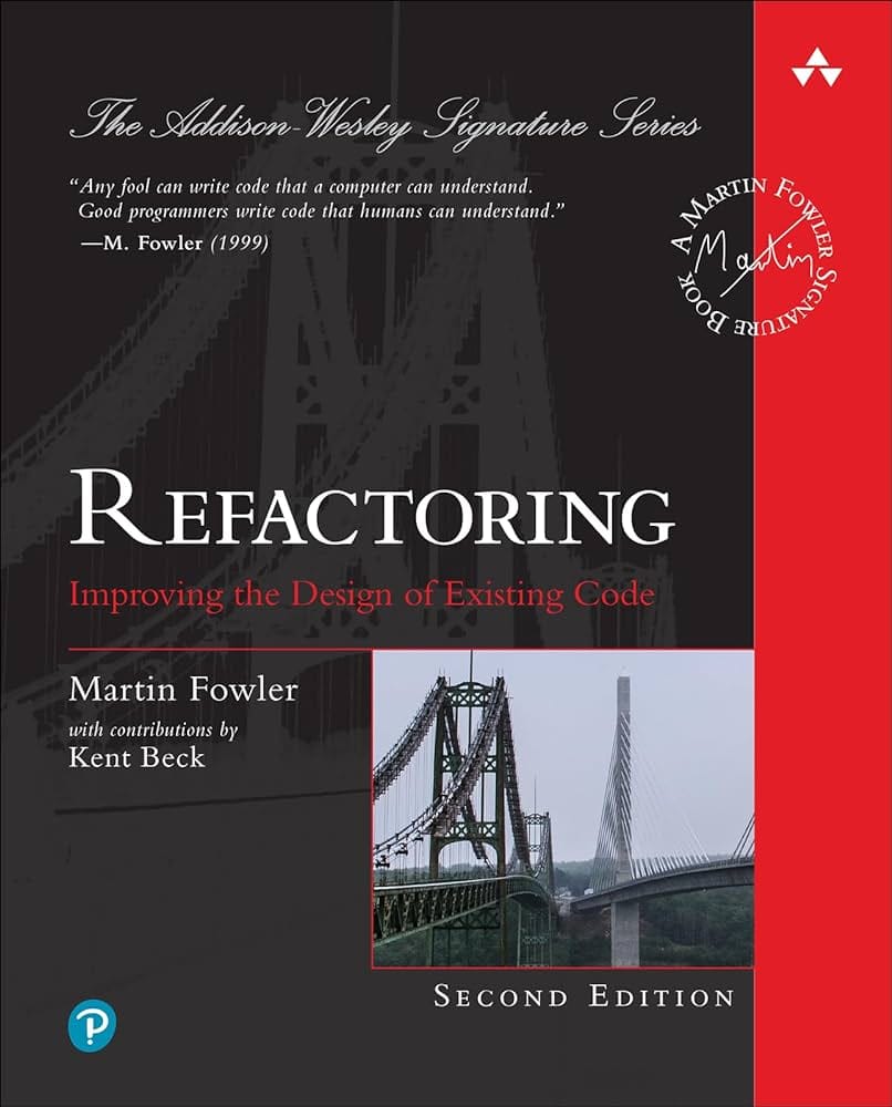 Refactoring : Improving The Design of Existing Code Book Recommendation