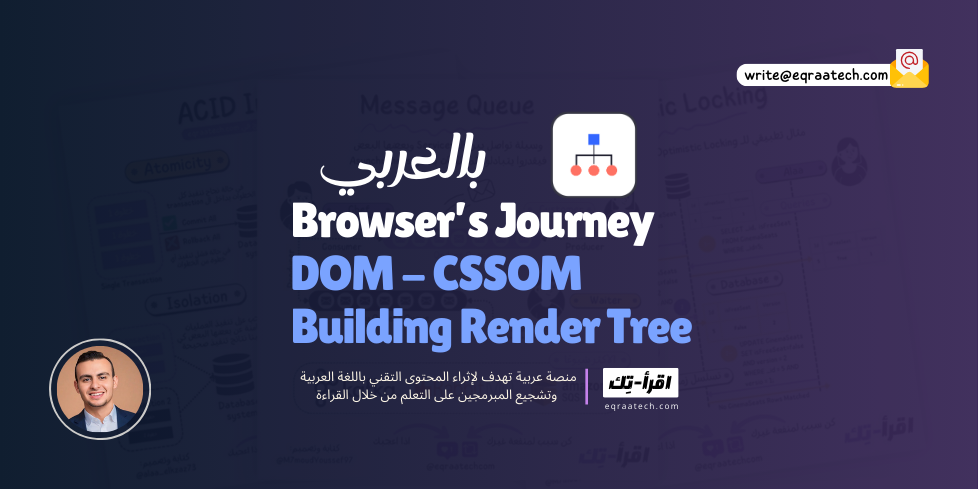 Browser's Journey from DOM & CSSOM Building Render Tree